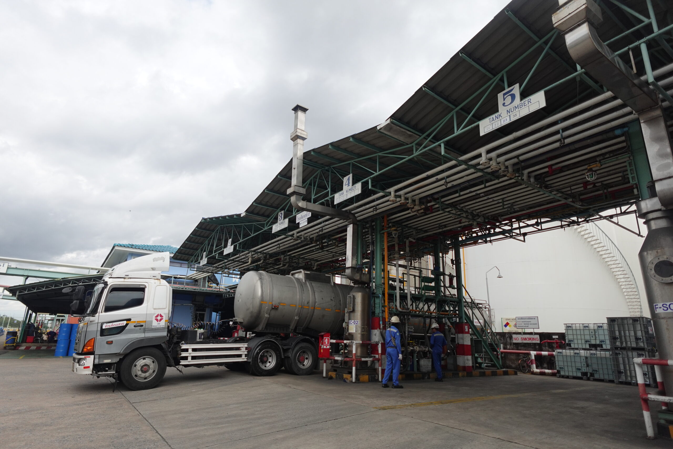 สถานีบรรจุรถบรรทุกและถัง (Filling Station)