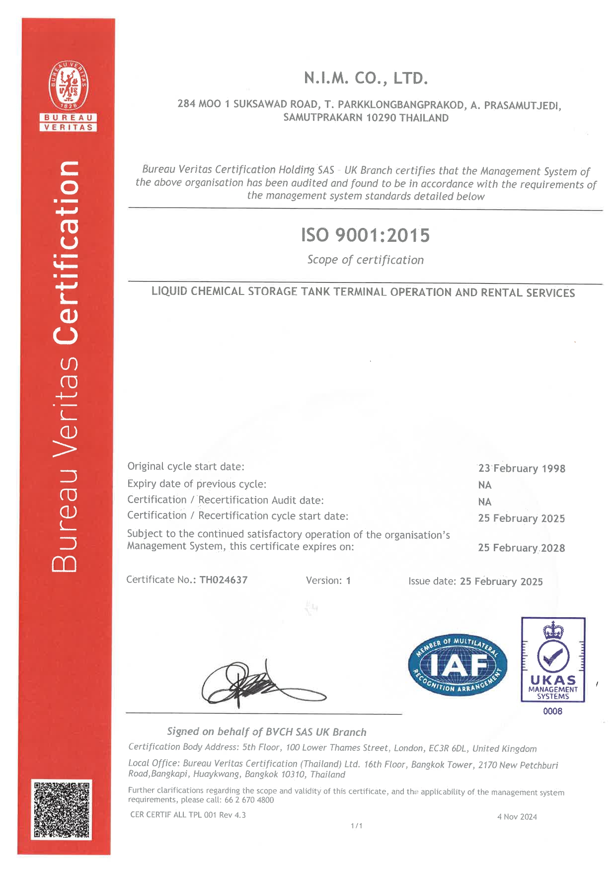 ISO 9001:2015